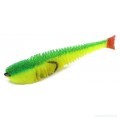 Поролоновая рыбка LeX Air Classic Fish 12 YGB (желтое тело/зеленая спина) (упак. 5шт)